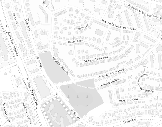 Mapa z adresem organizacji