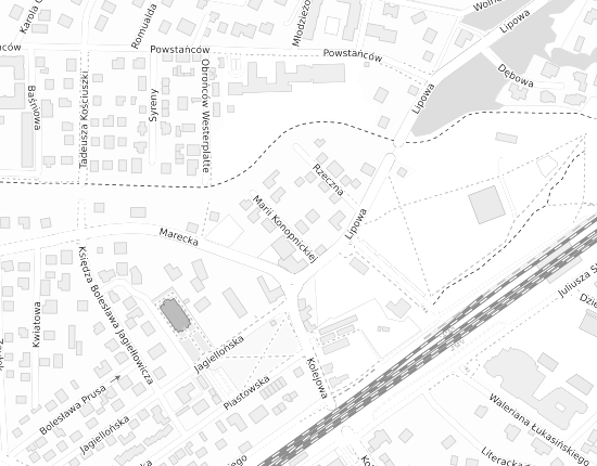 Mapa z adresem organizacji