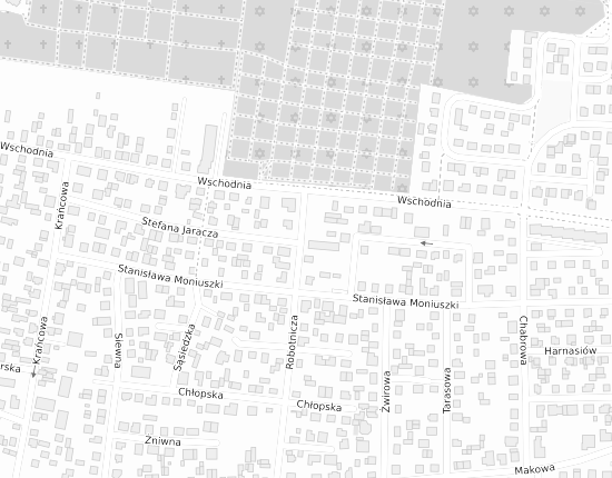 Mapa z adresem organizacji