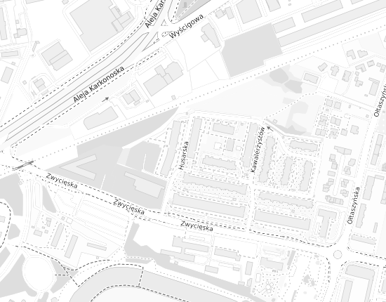 Mapa z adresem organizacji