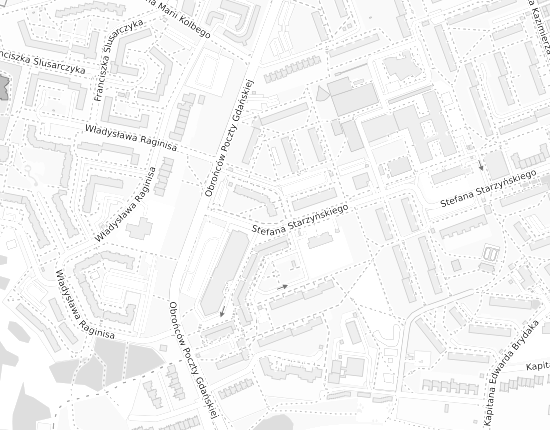 Mapa z adresem organizacji