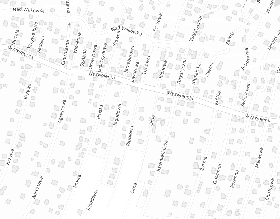 Mapa z adresem organizacji