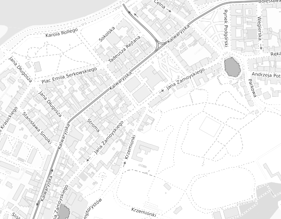 Mapa z adresem organizacji