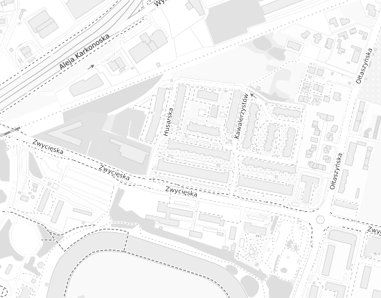 Mapa z adresem organizacji