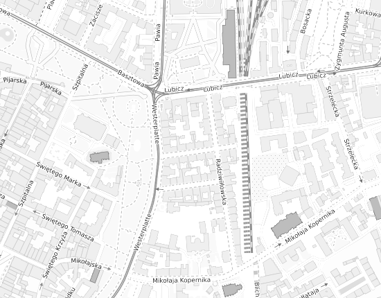 Mapa z adresem organizacji