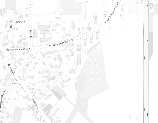 Mapa z adresem organizacji