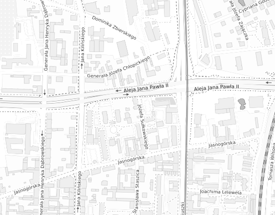 Mapa z adresem organizacji