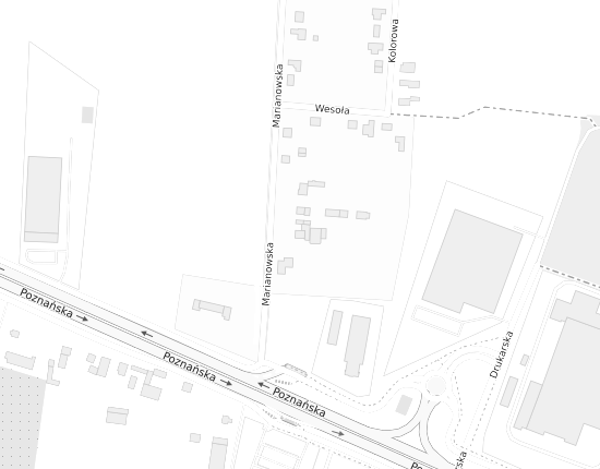 Mapa z adresem organizacji