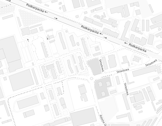 Mapa z adresem organizacji
