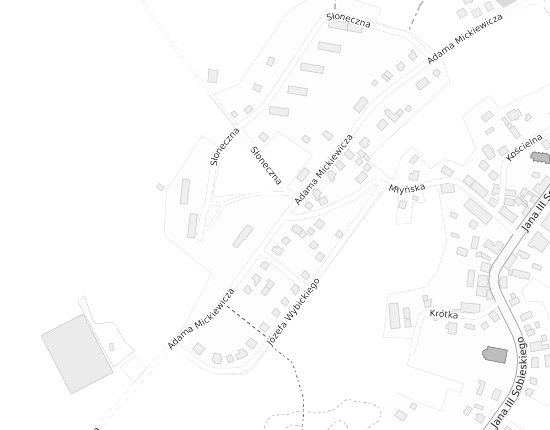 Mapa z adresem organizacji