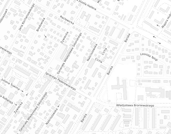 Mapa z adresem organizacji