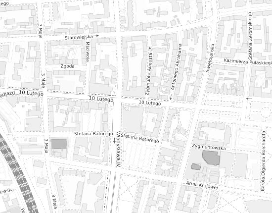 Mapa z adresem organizacji