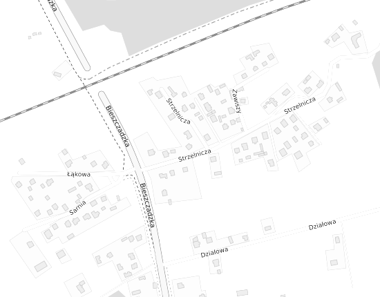 Mapa z adresem organizacji