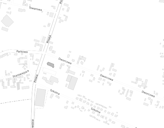 Mapa z adresem organizacji