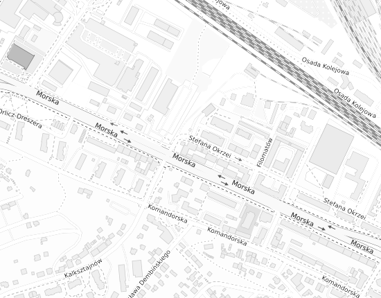 Mapa z adresem organizacji