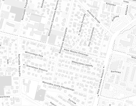Mapa z adresem organizacji
