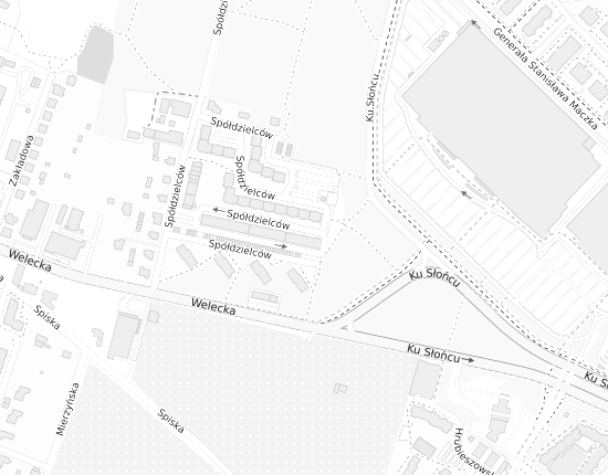 Mapa z adresem organizacji