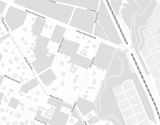 Mapa z adresem organizacji