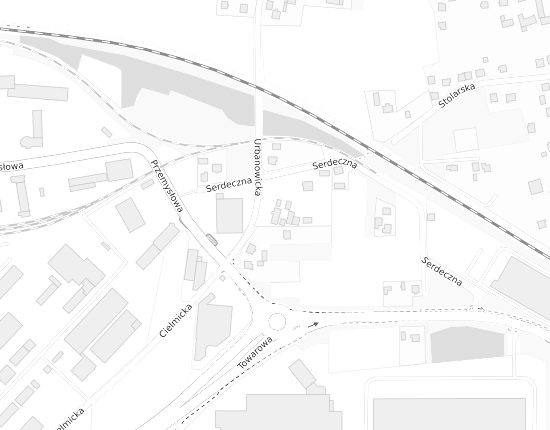 Mapa z adresem organizacji