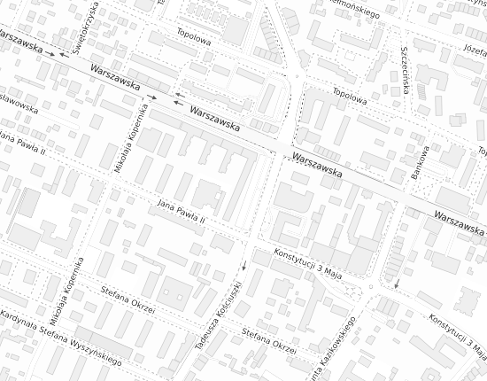 Mapa z adresem organizacji