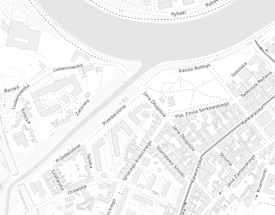 Mapa z adresem organizacji