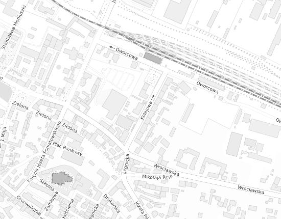 Mapa z adresem organizacji