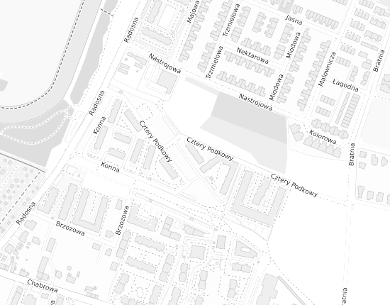 Mapa z adresem organizacji