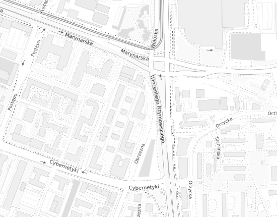 Mapa z adresem organizacji