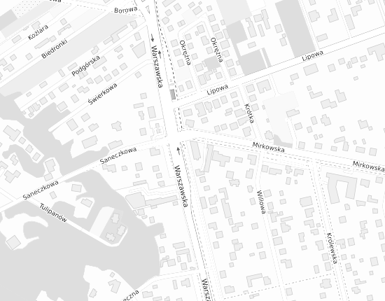 Mapa z adresem organizacji