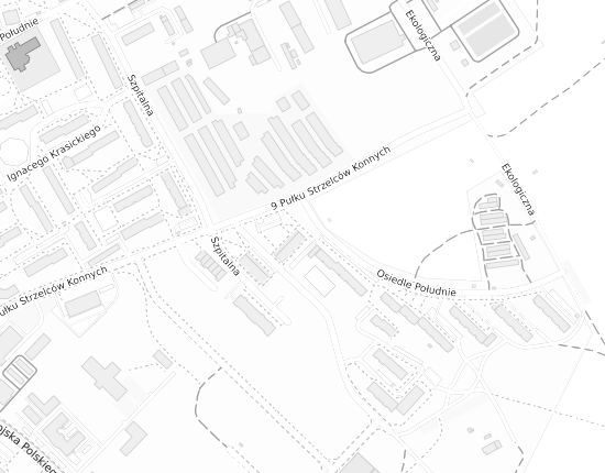 Mapa z adresem organizacji