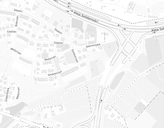 Mapa z adresem organizacji