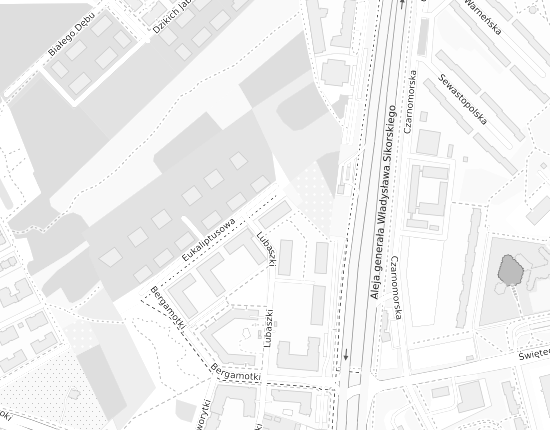 Mapa z adresem organizacji