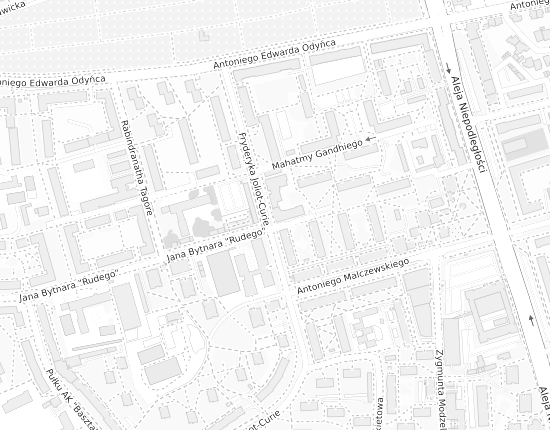 Mapa z adresem organizacji