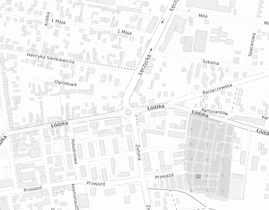 Mapa z adresem organizacji