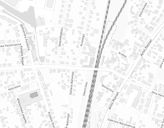 Mapa z adresem organizacji
