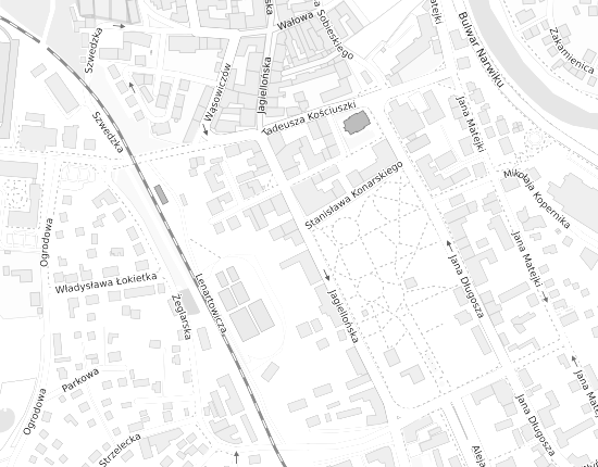 Mapa z adresem organizacji