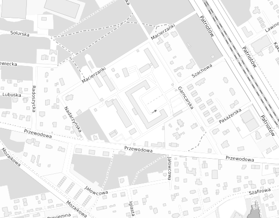 Mapa z adresem organizacji