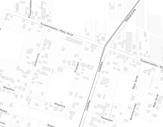 Mapa z adresem organizacji