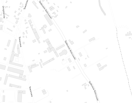 Mapa z adresem organizacji