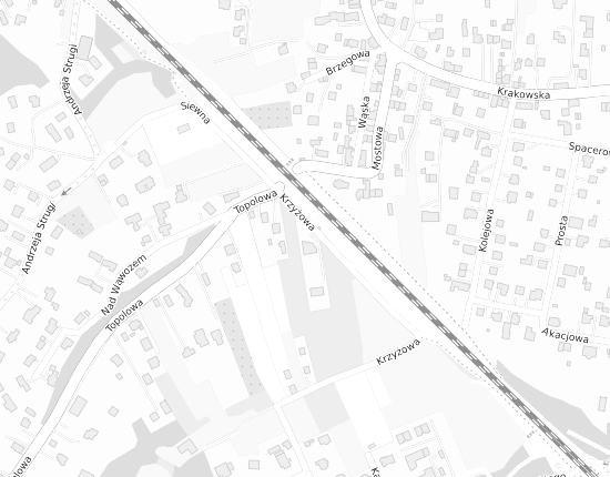 Mapa z adresem organizacji