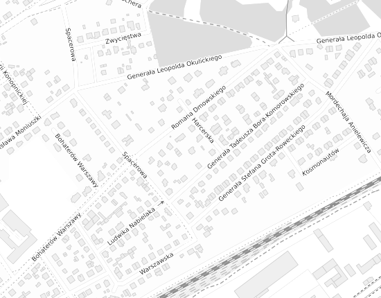 Mapa z adresem organizacji