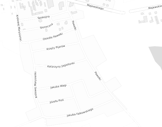 Mapa z adresem organizacji