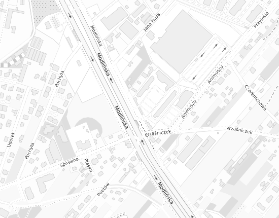 Mapa z adresem organizacji