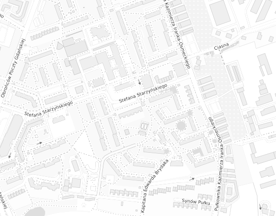 Mapa z adresem organizacji