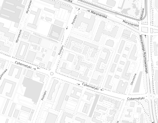 Mapa z adresem organizacji