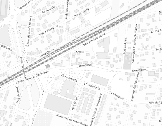 Mapa z adresem organizacji
