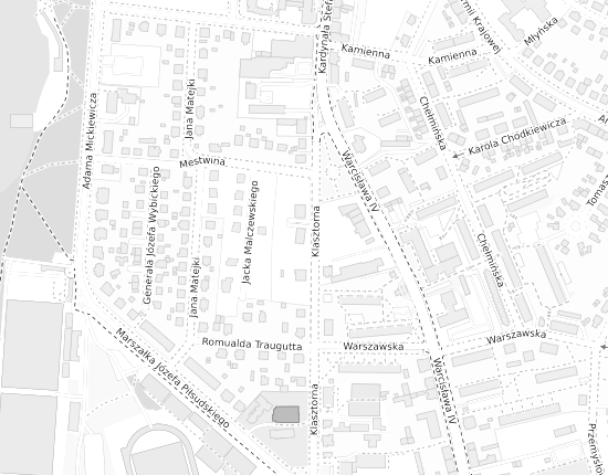 Mapa z adresem organizacji