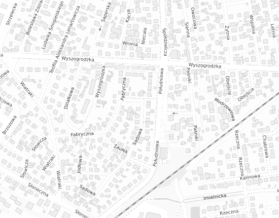 Mapa z adresem organizacji