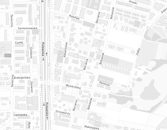 Mapa z adresem organizacji