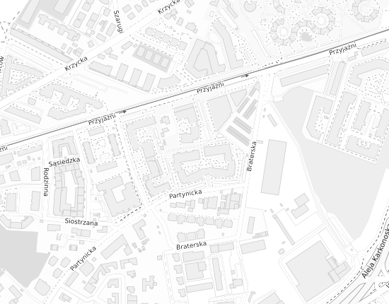 Mapa z adresem organizacji